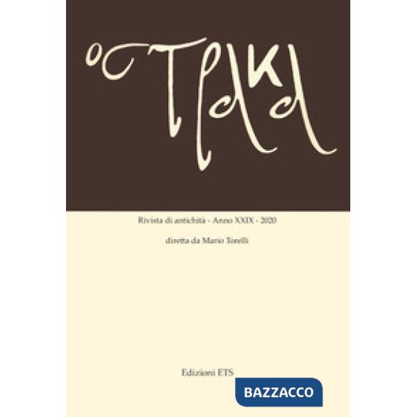 Ostraka. Rivista di antichità (2020). Vol. 29