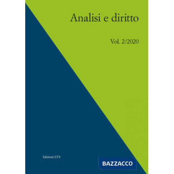 Analisi e diritto. Ediz. italiana e inglese (2020). Vol. 2