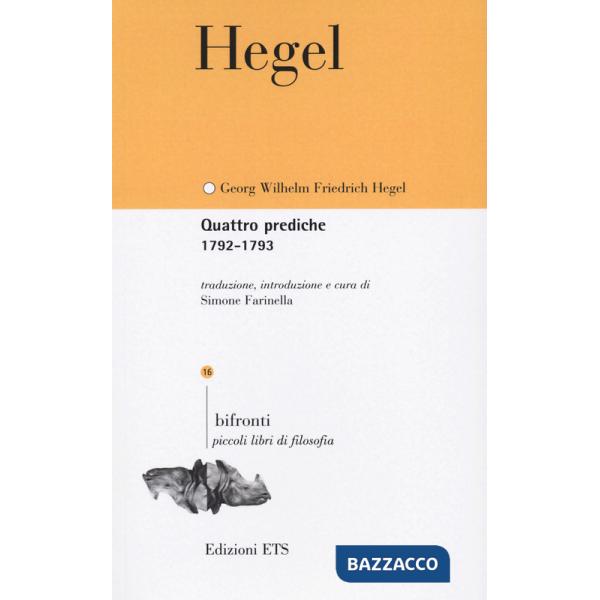 Quattro prediche 1792-1793