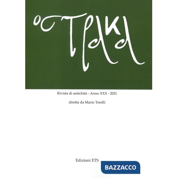 Ostraka. Rivista di antichità (2021). Vol. 30