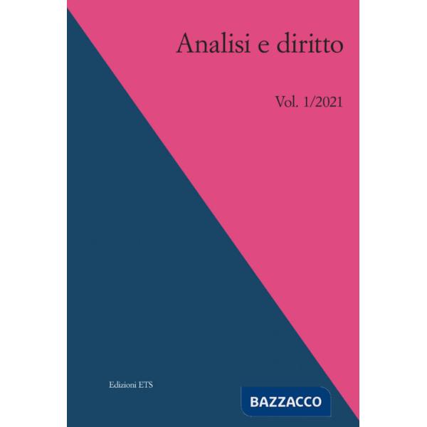 Analisi e diritto (2021). Vol. 1