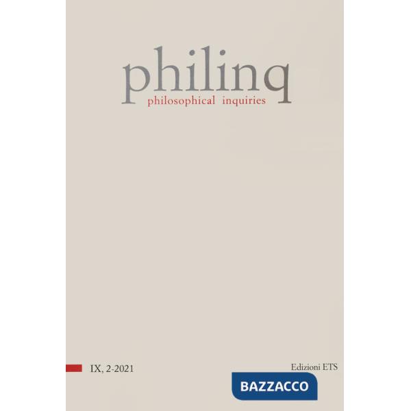 Philinq. Philosophical inquiries (2021). Vol. 2