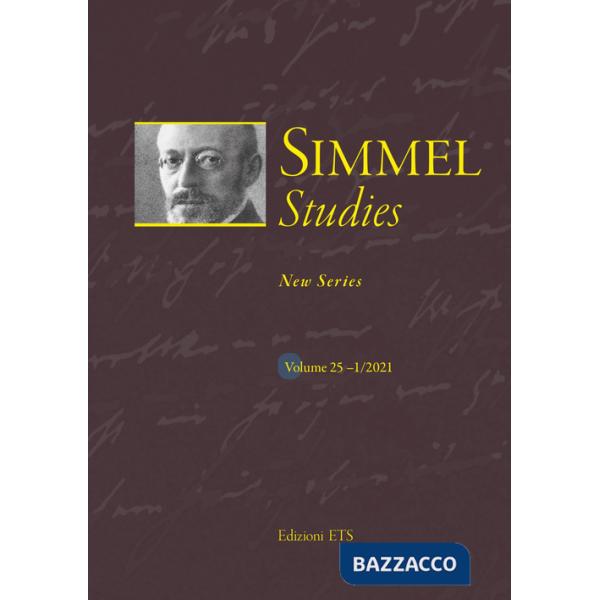 Simmel studies. New series (2021). Vol. 1
