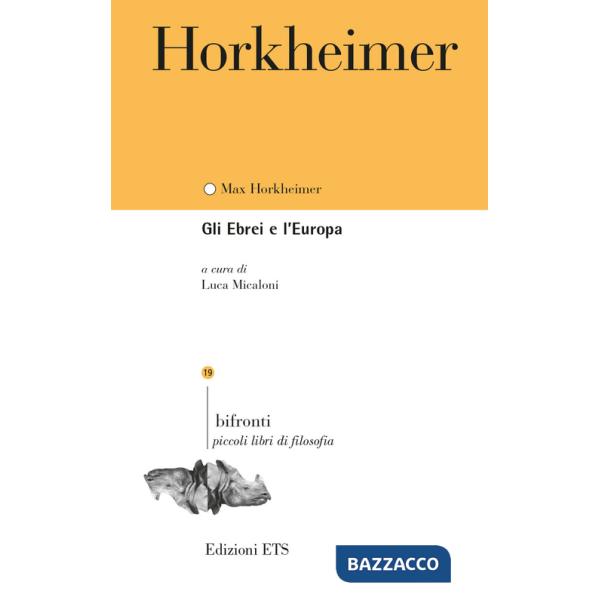 Ebrei e l'Europa (Gli)