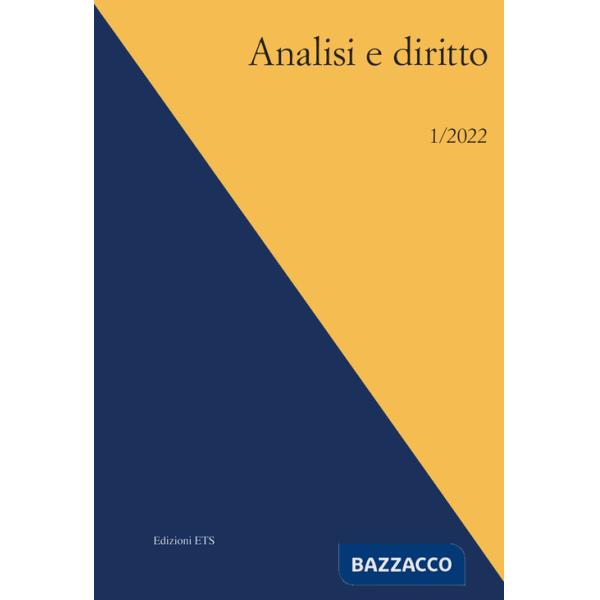 Analisi e diritto (2022). Ediz. bilingue. Vol. 1