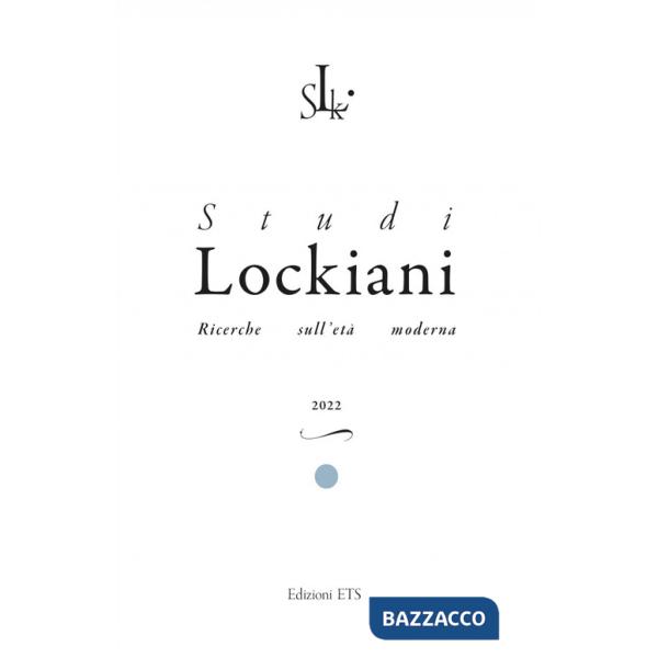 Studi lockiani. Ricerche sull'età moderna (2022). Vol. 3