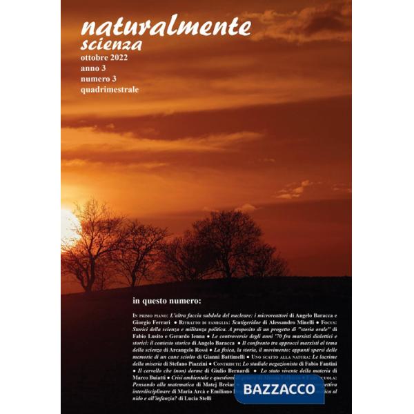 Naturalmente scienza (2022). Vol. 3