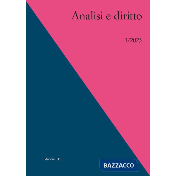 Analisi e diritto (2023). Ediz. multilingue. Vol. 1