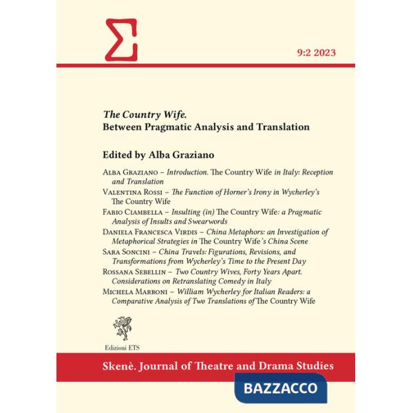 Country wife. Between pragmatic analysis and translation (2023) (The). Vol. 2