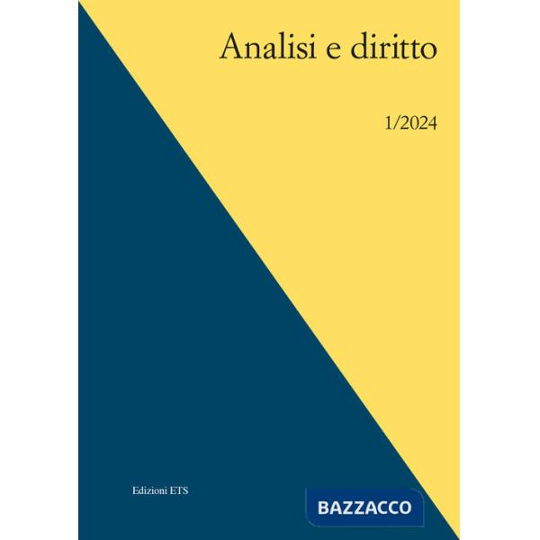 Analisi e diritto (2024). Ediz. bilingue. Vol. 1