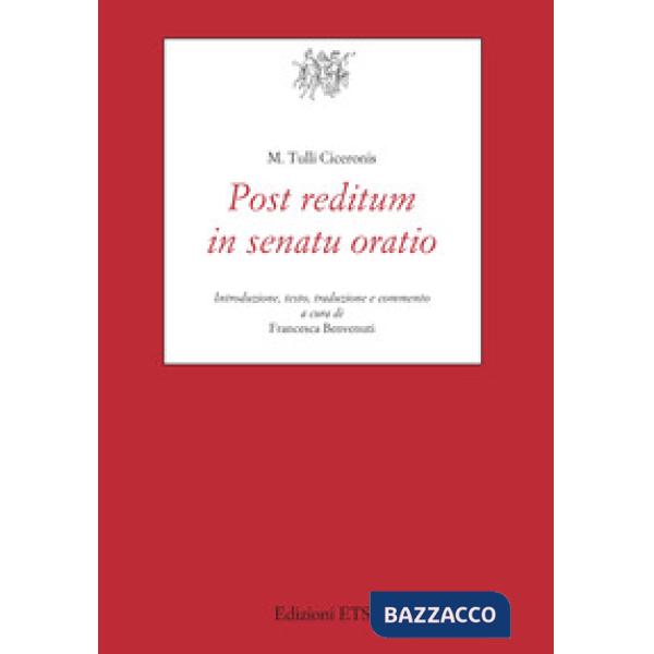 Post reditum in senatu oratio