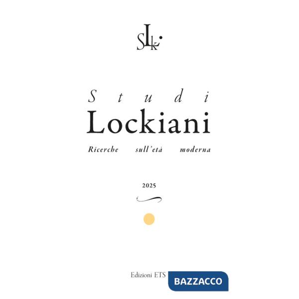 Studi lockiani. Ricerche sull'età moderna (2025). Vol. 6