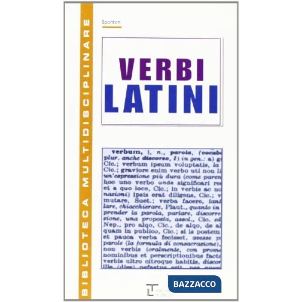 VERBI LATINI
