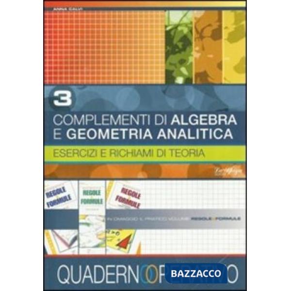 COMPLEM. ALGEB-GEOM. + REGOL. 3