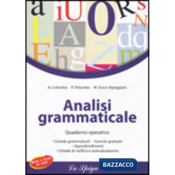 ANALISI GRAMMATICALE QUAD.2009