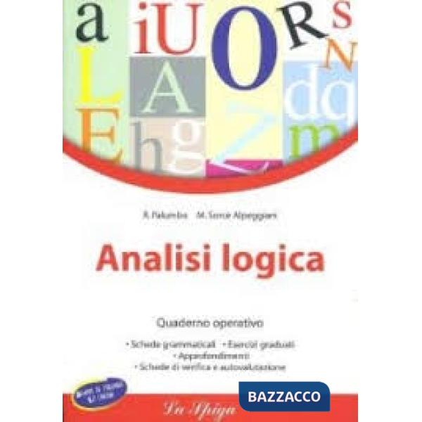ANALISI LOGICA QUADERNO 2009