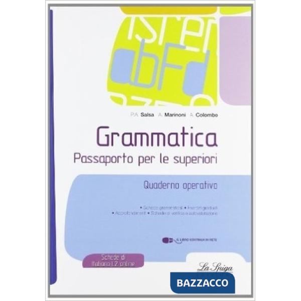 GRAMMATICA PASSAPORTO QUA 2009