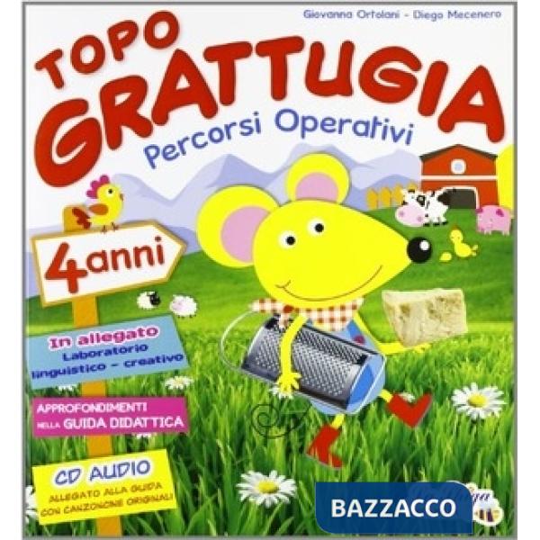 TOPO GRATTUGIA 4 ANNI + COLORO