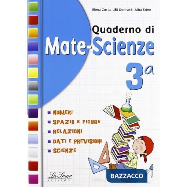 QUADERNO DI MATE-SCIENZE CL.3