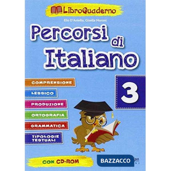 LIBROQUADERNO ITALIANO CL.3 + CD