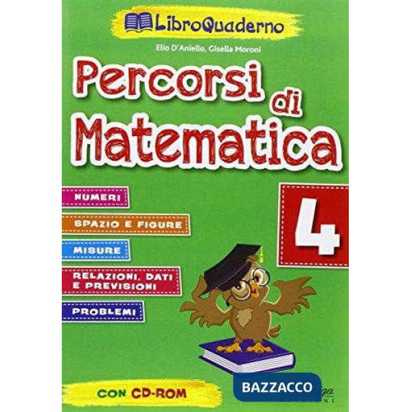 LIBROQUADERNO MATEMATICA CL. 4 + CD