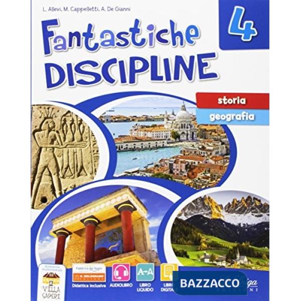 FANTASTICHE DISCIPLINE. STORIA-GEOGRAFIA. PER LA SCUOLA ELEMENTARE. CO