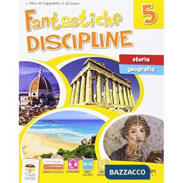 FANTASTICHE DISCIPLINE 5 SUSS. STORIA GEOGRAFIA