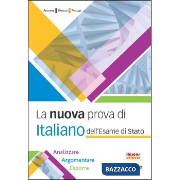 NUOVA PROVA DI ITALIANO-ESAME DI STATO