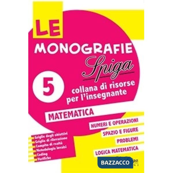 LE MONOGRAFIE 2019-MATEMATICA CL.5