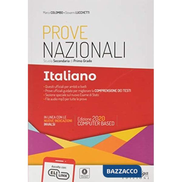ITALIANO PROVE NAZIONALI 3 '19 (ED.'20)