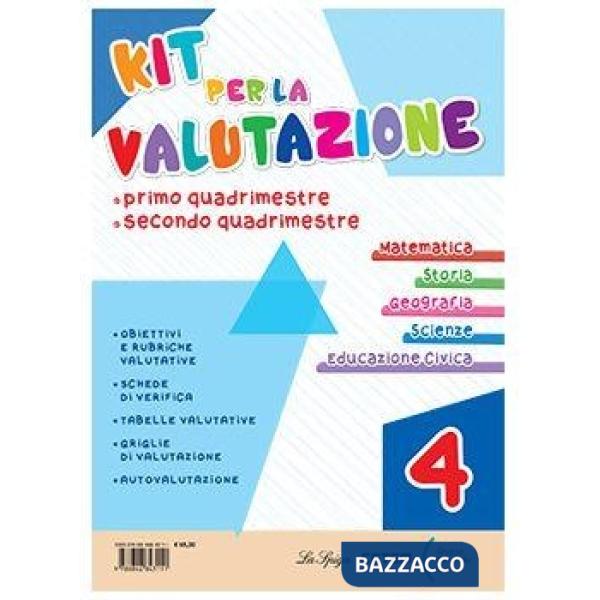 KIT VALUTAZIONE PACK DISCIPLINE 4