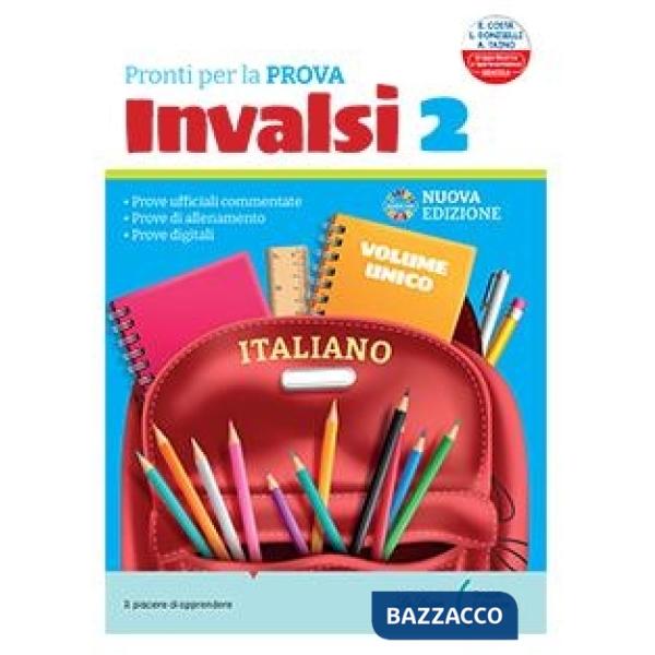 PROVE NAZIONALI INVALSI ITALIANO 2024-CL. 2-PRIMARIA VOL. UNICO ITA. M