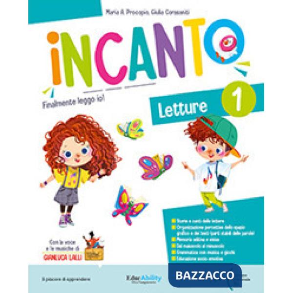 INCANTO-CLASSE 1 PACK B-METODO 4 CARATTERI