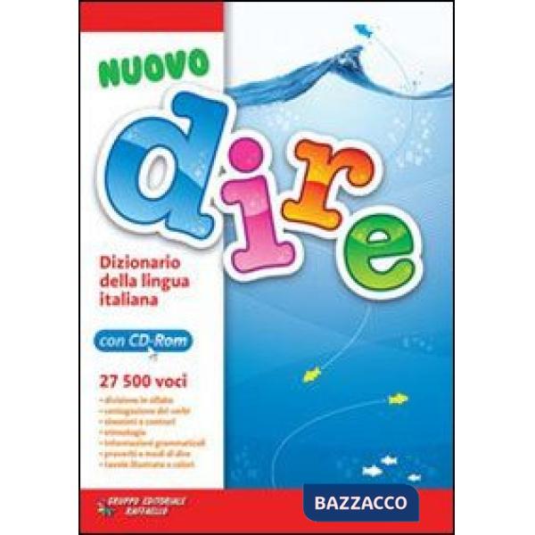 DIRE, DIZIONARIO D/LINGUA ITALIANA + CD