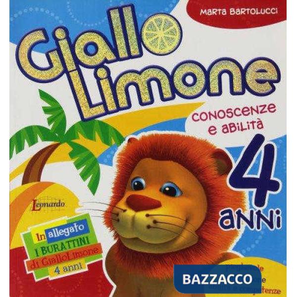 GIALLO LIMONE 4 ANNI