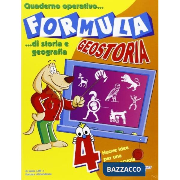 FORMULA GEOSTORIA. QUADERNO OPERATIVO DI STORIA E GEOGRAFIA 4