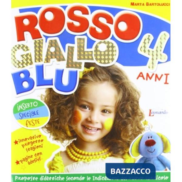 ROSSO GIALLO BLU 4 ANNI