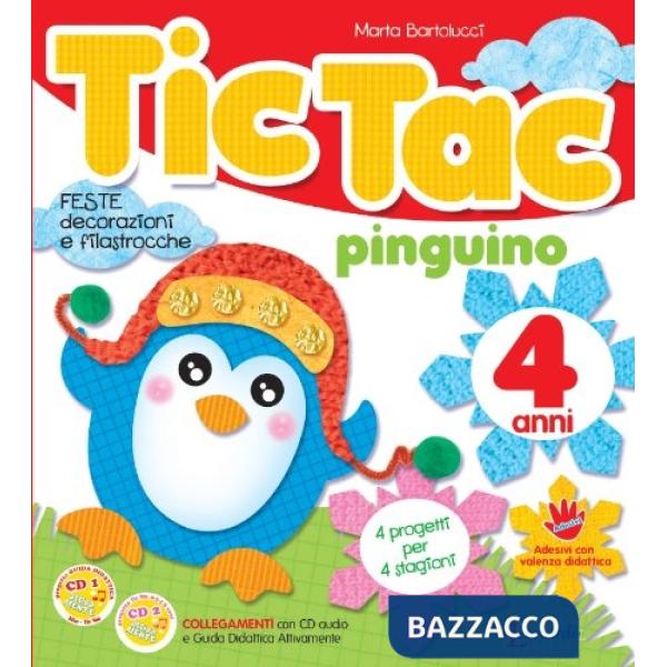 TIC TAC. PINGUINO 4 ANNI