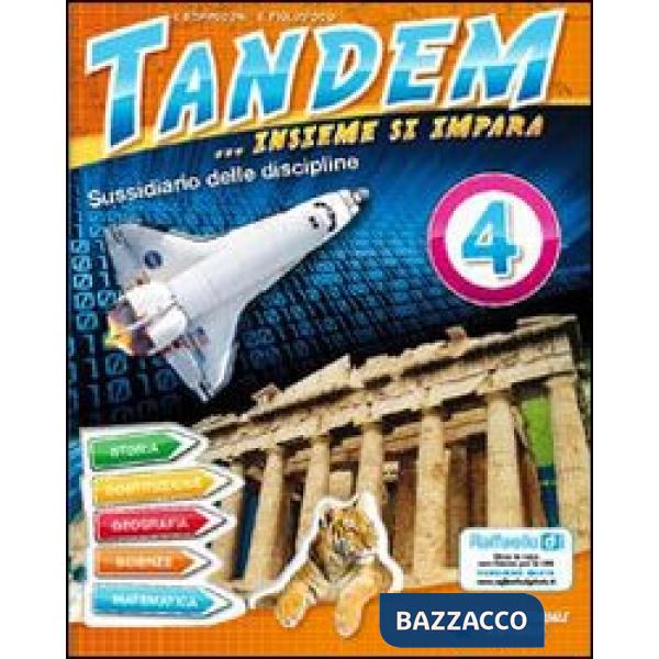 TANDEM... INSIEME SI IMPARA. AREA MATEMATICO-SCIENTIFICA. PER LA 5 CL