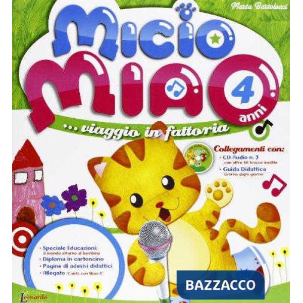 MICIO MIAO 4 ANNI + ALLEGATO