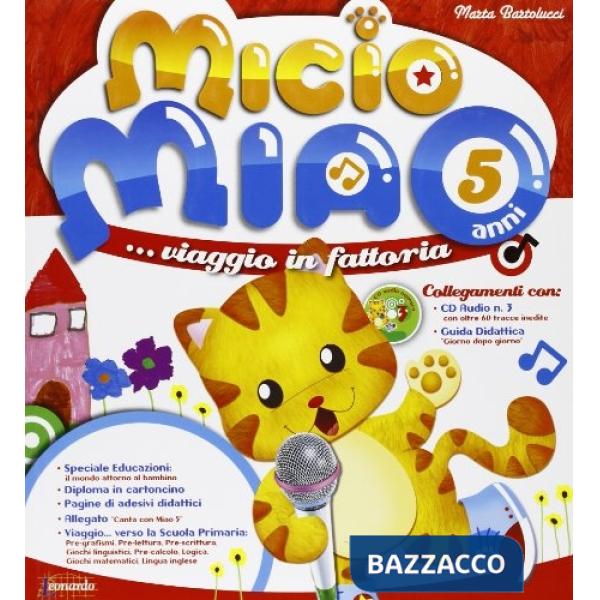 MICIO MIAO. 5 ANNI. CON ALLEGATO