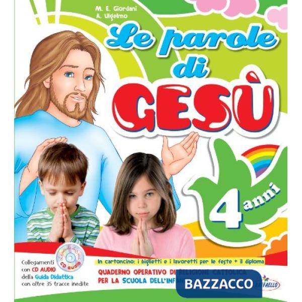 LE PAROLE DI GESU 4 ANNI