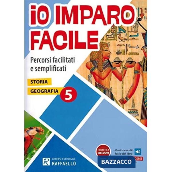 IO IMPARO FACILE 5 CL. ANTROPOL.