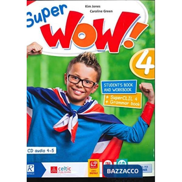 SUPER WOW! 4 CLASSE + CD MP3