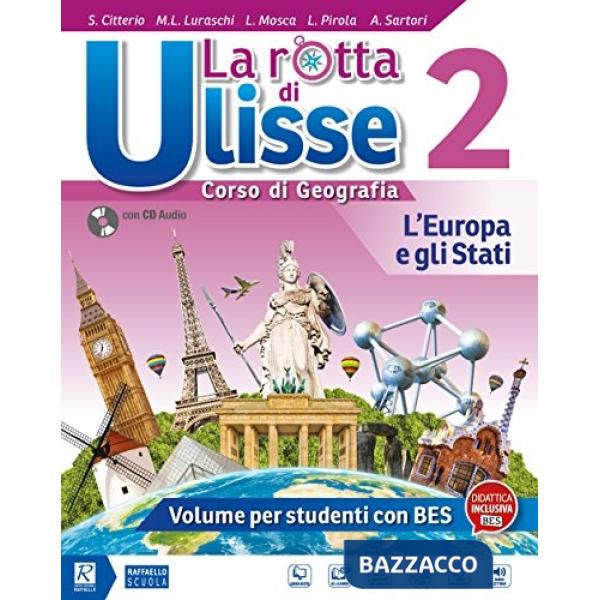 LA ROTTA DI ULISSE 2 PER BES + CD AUDIOLIBRO