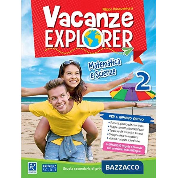 VACANZE EXPLORER MAT. SCIE. 2 + REGOLE