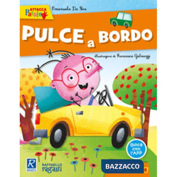 Pulce a bordo. Con adesivi