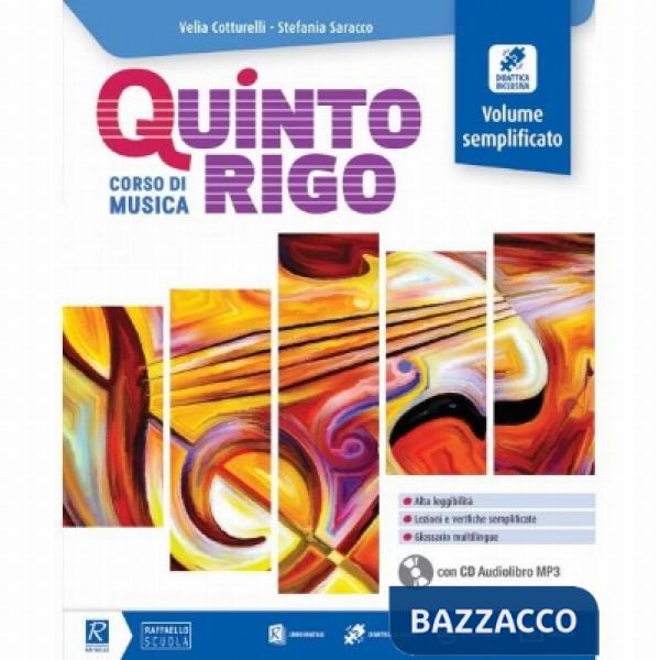 QUINTO RIGO SEMPLIFICATO PER BES. PER LA SCUOLA MEDIA. CON E-BOOK.