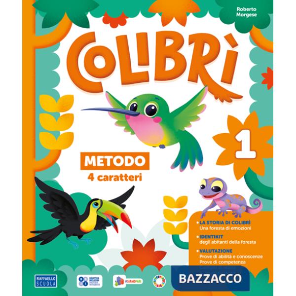 COLIBRI' COMPOSIZIONE PACK B - CLASSE 1A QUATTRO CARATTERI