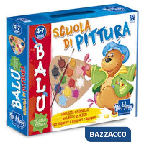 Scuola di pittura. Balù piccolo artista